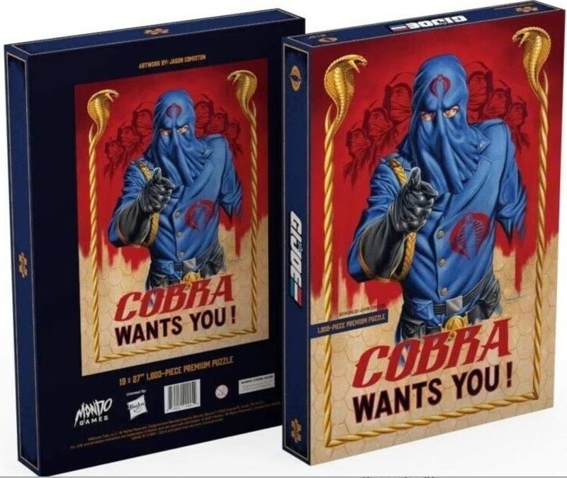 Mondo Shop G.I. Joe Cobra Wants You! 1000 pcs