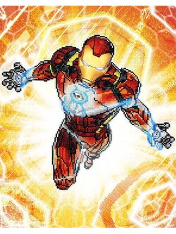 Diamond Dotz Diamond Dotz - Iron Man Blast off