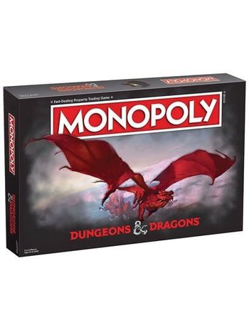 Monopoly Dungeon and Dragon (Anglais)