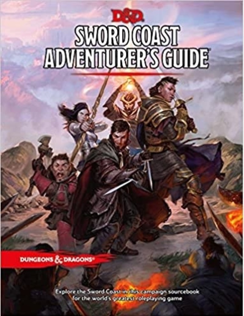 Wizard Of The Coast D&D Sword Coast Adventurer's Guide