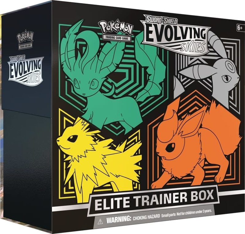 Pokemon Pokemon Evolving Skies Elite Trainer Box  Leafeon