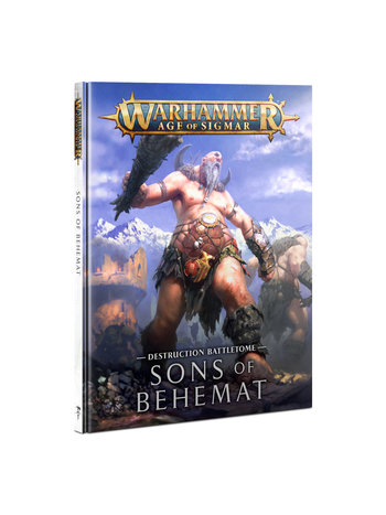 Age of Sigmar Battletome : Sons of Behemat (EN)