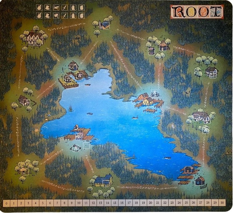 Root : Playmat Mountain/Lake