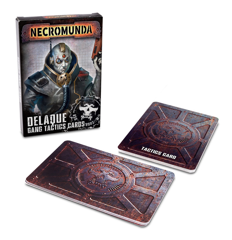 Necromunda Delaque Gang Tatics Cards