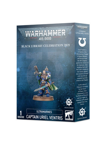 Warhammer 40K Ultramarines Captain Uriel Ventris