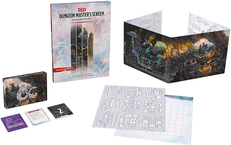 Wizard Of The Coast DND Dungeon Master's Screen Dungeon Kit