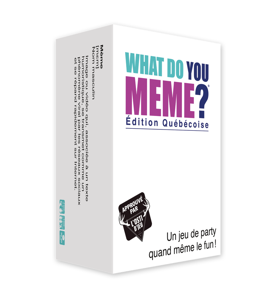 Randolph What do you Meme ? Édition Québécoise (Fr)