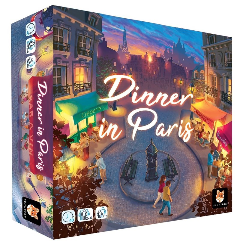 Funny Fox Dinner In Paris (FR)