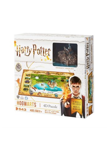 4D Puzzle Puzzle 4D Harry Potter - Mini Hogwarts