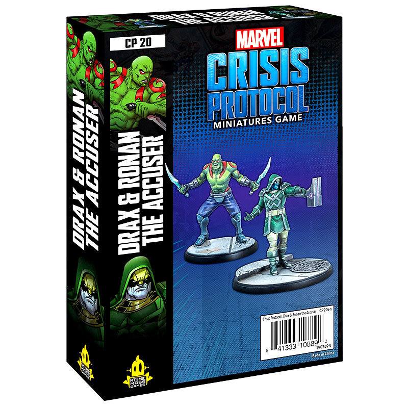Atomic Mass Game Marvel Crisis Protocol - Drax and Ronan the Accuser Character Pack (Eng)