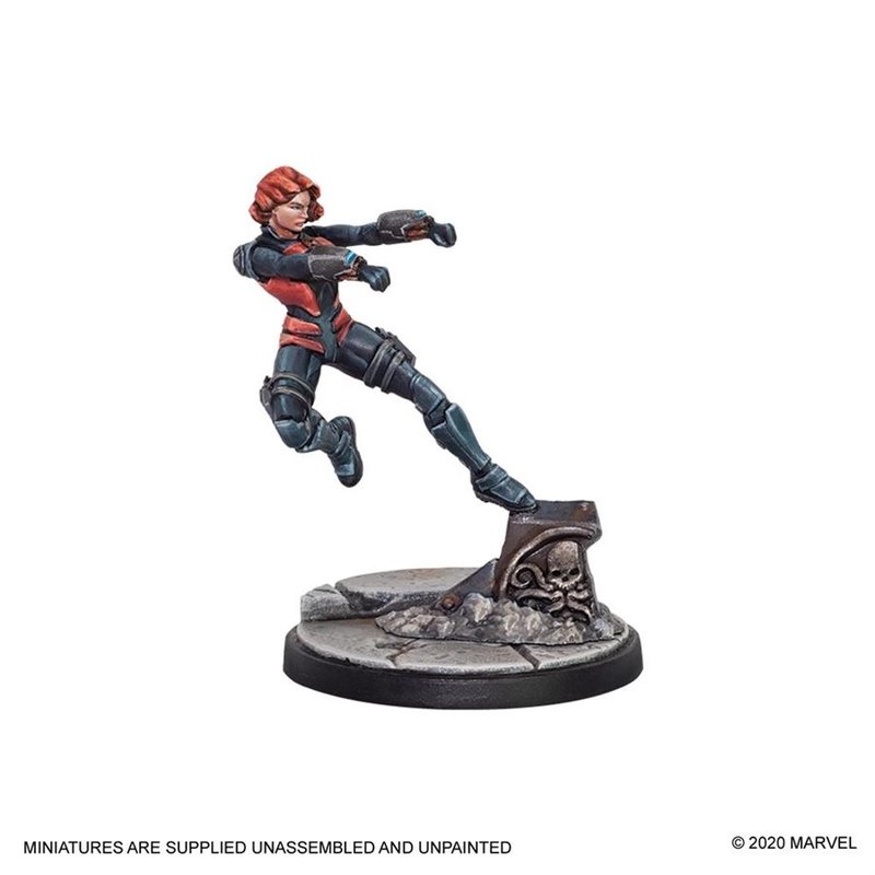 Atomic Mass Game Marvel Crisis Protocol - Hawkeye And Black Widow Character Pack (Eng)