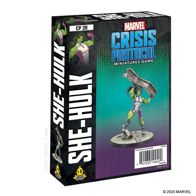Atomic Mass Game Marvel Crisis Protocol - She Hulk Character Pack (Eng)