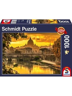 schmidt Golden Light Over Rome