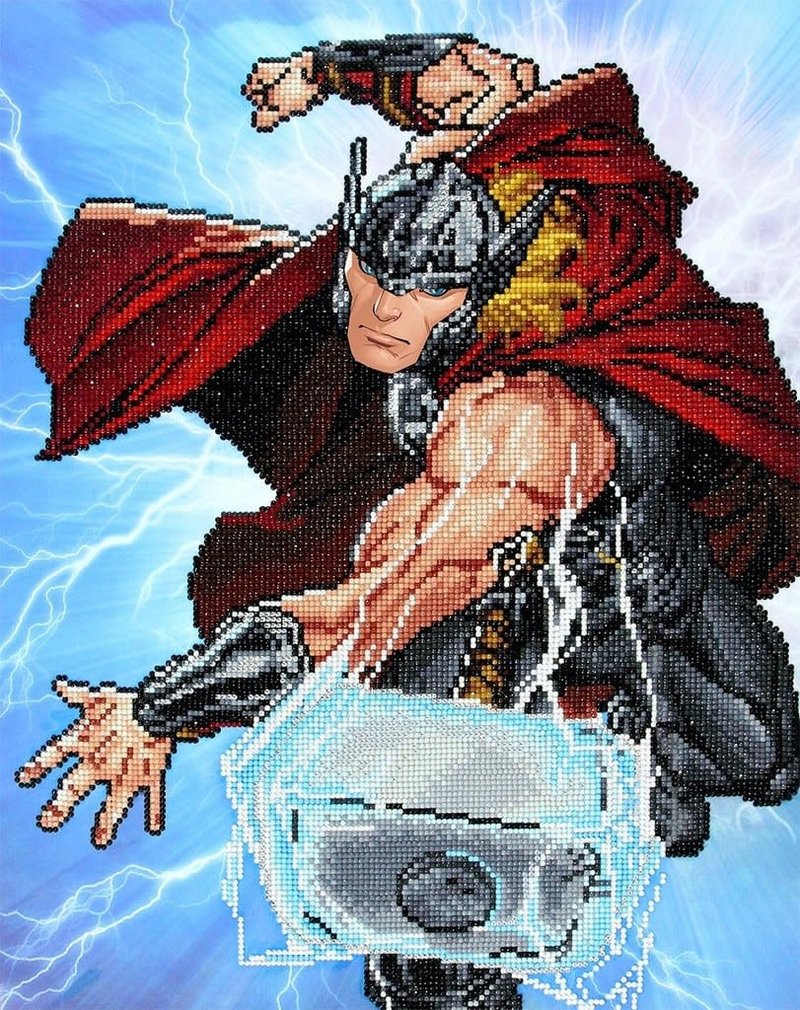 Diamond Dotz Thor Strikes