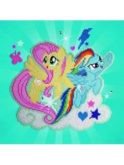 Diamond Dotz Mon Petit Poney - Fluttershy & Rainbow Dash