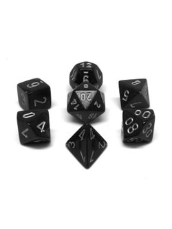 Chessex Set 7D Poly Borealis Fumée/Argent