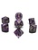 Chessex Set 7D Poly Vortex Purple/Gold