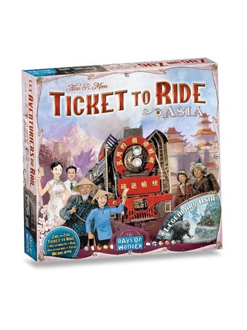 Days Of Wonder Ticket to Ride - Asia  (Multi)