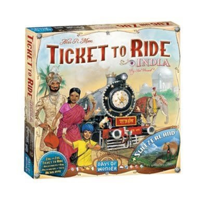 Days Of Wonder Ticket to Ride - India (Multi)