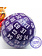 Bescon 100-sided opaque Purple dice