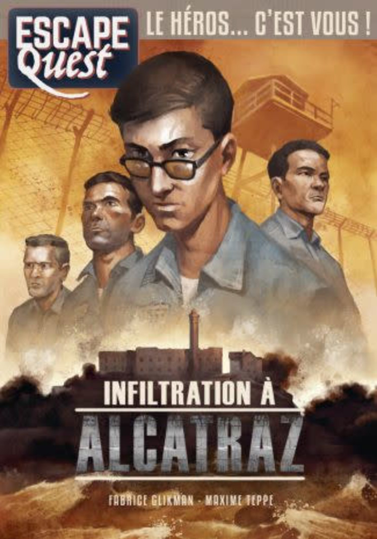 Don't Panic Games Escape Quest 7: Infiltration à Alcatraz (FR)