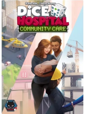 Alley Cat Games Dice Hospital Community Care Expansion (ENG)