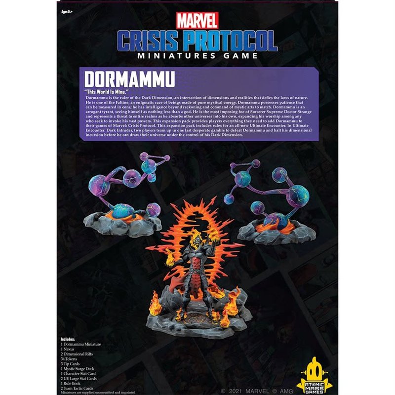 Atomic Mass Game Marvel Crisis Protocol - Dormammu Ultimate Encounter Character Pack (Eng)