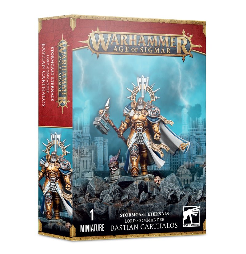 Age of Sigmar Stormcast Eternals - Lord-Commander Bastian Carthalos