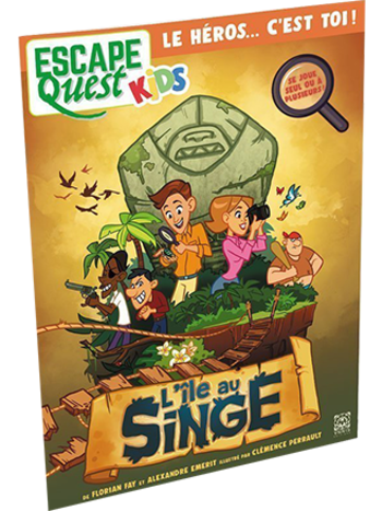 Don't Panic Games Escape Quest Kids 1: L'île du singe (FR)