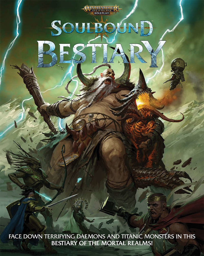 Cubicle 7 Warhammer Age of Sigmar RPG - Soulbound Bestiary (Eng)