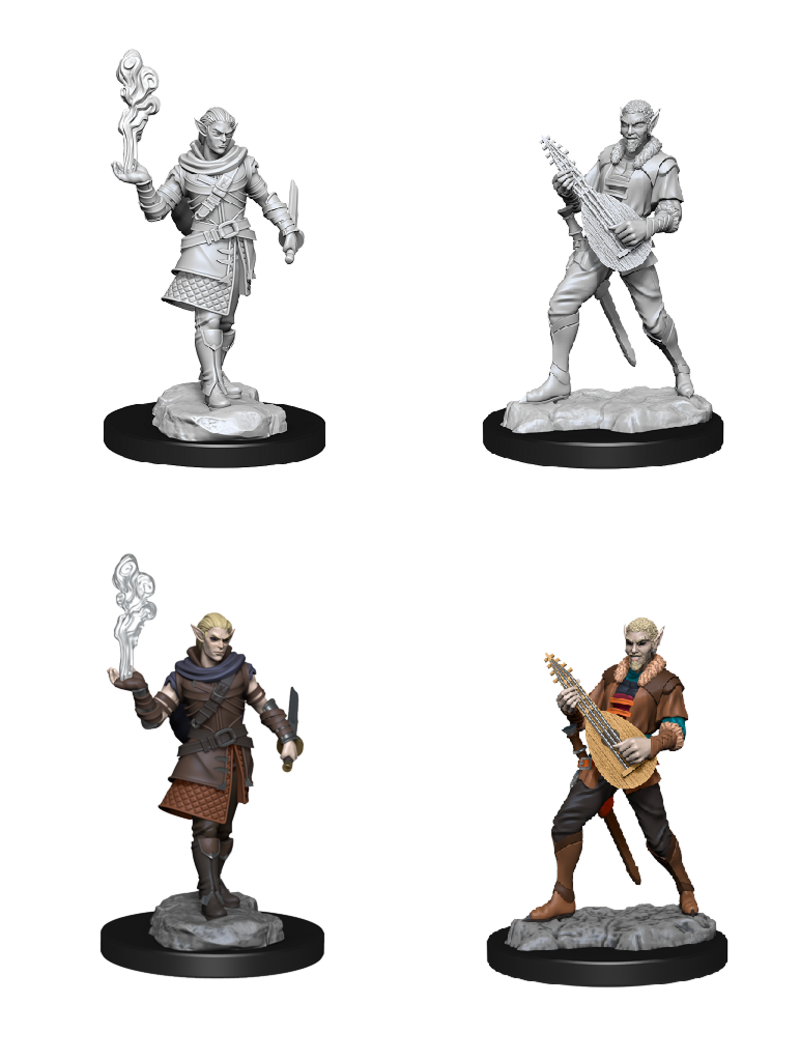 Wizkids Critical Role - Pallid Elf Rogue and Bard