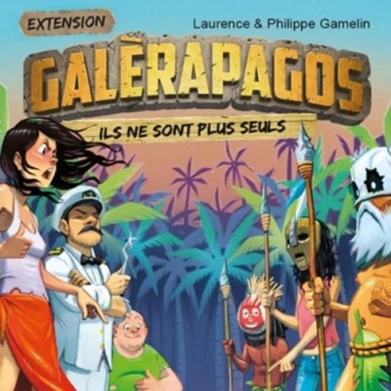 Gigamic Galèrapagos - Extension Tribu et Personnages (FR)
