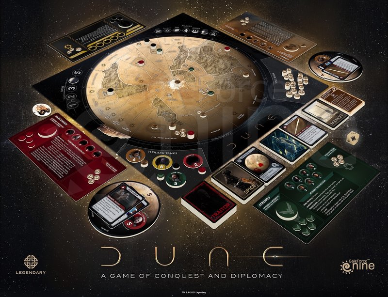 Gale Force 9 Dune Boardgame Film Version (ENG)