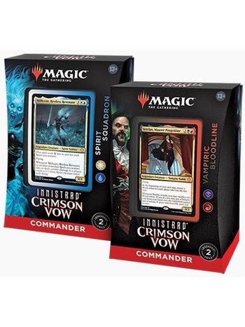 Magic The Gathering MTG Innistrad Crimson Vow Commander Deck -  Vampiric Bloodline