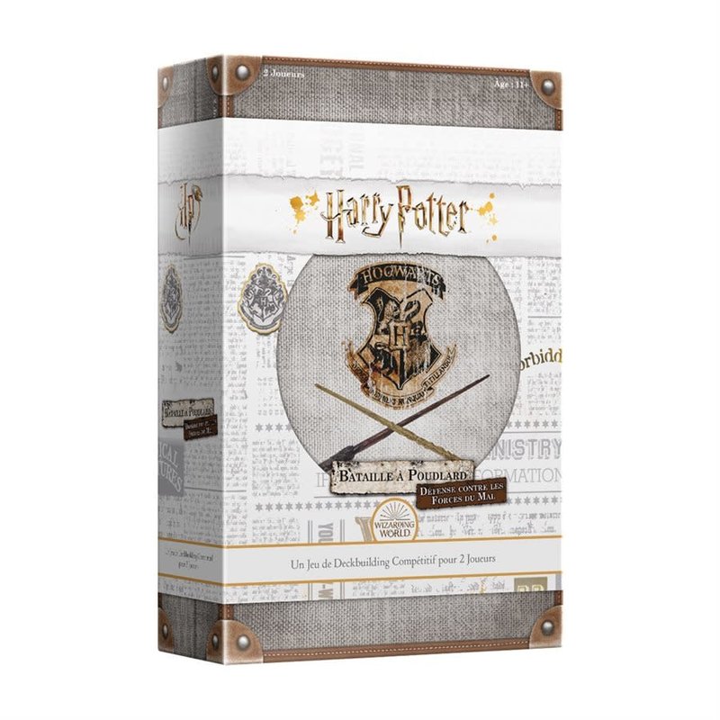 USAopoly Harry Potter Bataille à Poudlard - Défense contre les forces du mal (FR)