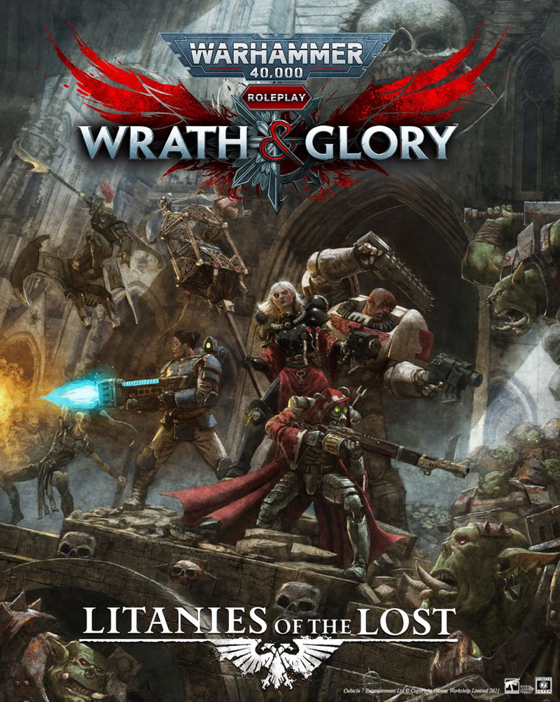 Cubicle 7 Warhammer 40k RPG Wrath and Glory - Litanies of the Lost (Eng)