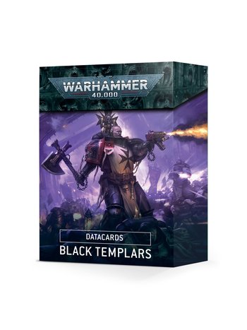 Warhammer 40K Datacards - Black Templars (ENG)
