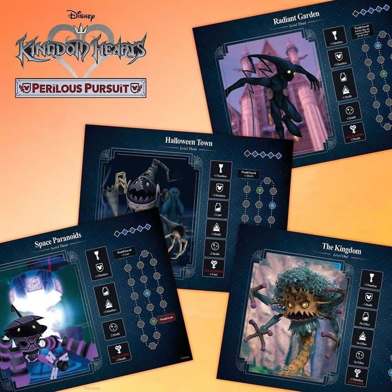 USAopoly Disney Kingdom Hearts - Perilous Pursuit (ENG)