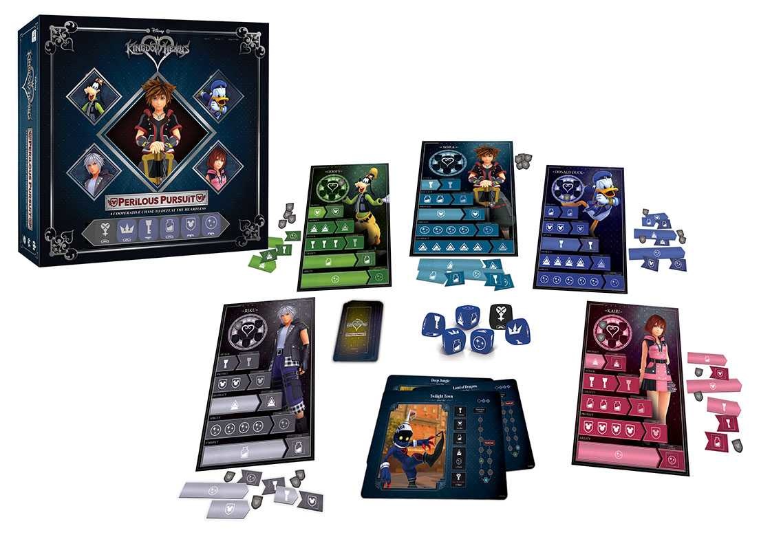 USAopoly Disney Kingdom Hearts - Perilous Pursuit (ENG)