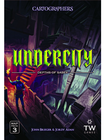 TW Games Cartographers Heroes Map Pack 3 Undercity (ENG)