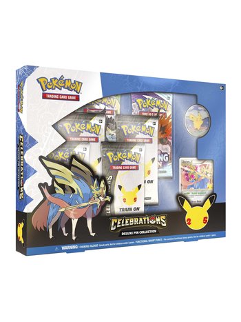 Pokemon Pokemon Celebrations - Deluxe Pin Collection Zacian