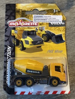 Majorette Majorette Construction Volvo FMX Mixer