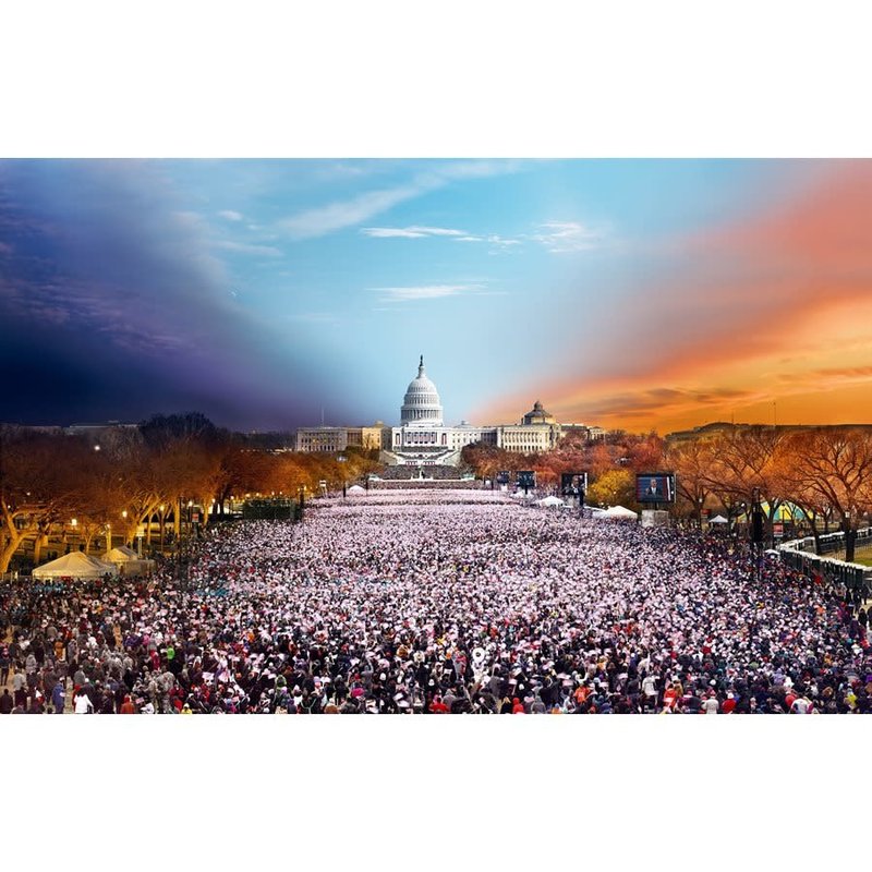 4D Puzzle Stephen Wilkes: Presidential Inauguration, Washington D.C. Day to Night