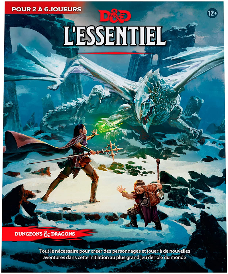 Wizard Of The Coast Dungeon & Dragon Essentials Kit (FR)