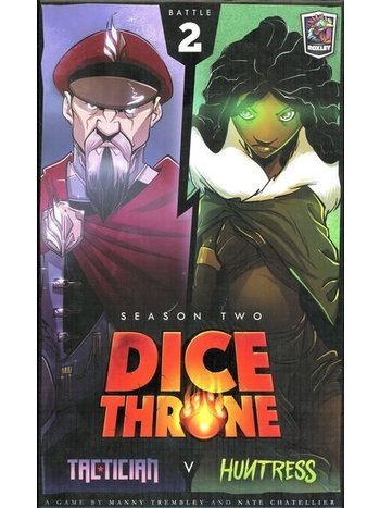 Roxley Games Dice Throne S2 Battle 2 Tactician/Huntress (ENG)