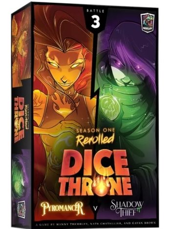 Roxley Games Dice Throne Season 1 Battle 3 Pyro/Shadow (ENG)