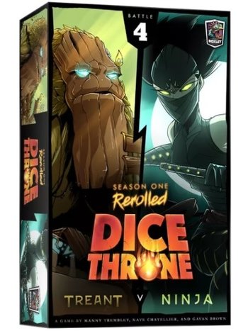 Roxley Games Dice Throne Season 1 Battle 4 Treant/Ninja (ENG)