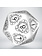 Q Workshop D20 Level Counter - White with Black writing