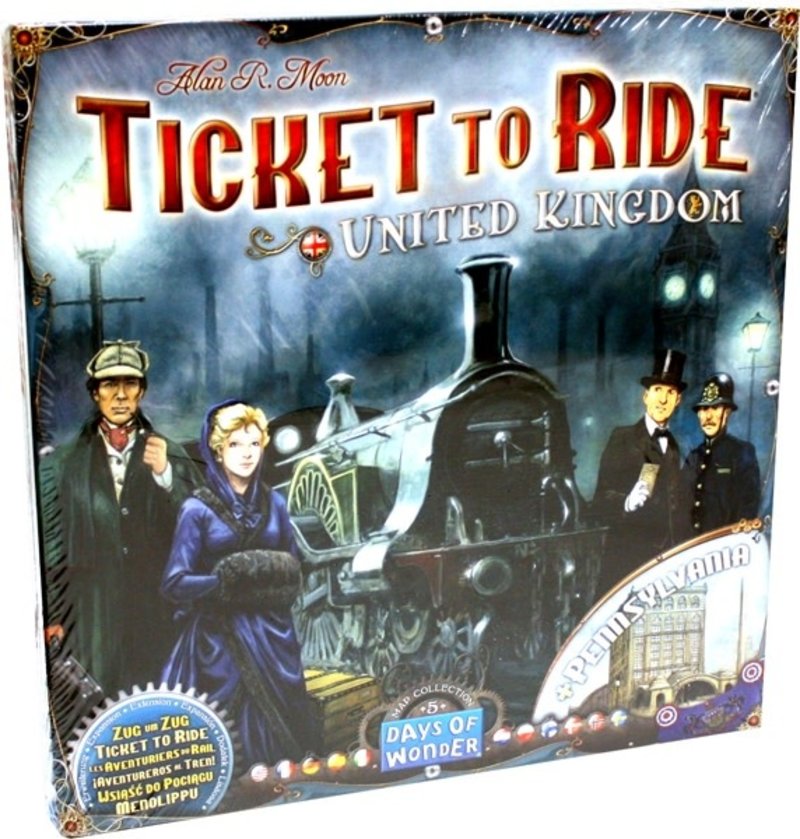 Days Of Wonder Ticket to Ride - United Kingdom (ML)