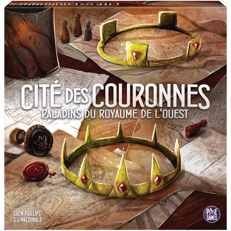 Pixie Games Paladins du Royaume de l'Ouest - Cité des Couronnes (FR)